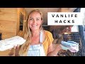 6 Vanlife Hacks/Tips from a Fulltime Vanlifer | Genius Ideas to making life in a Campervan easier |