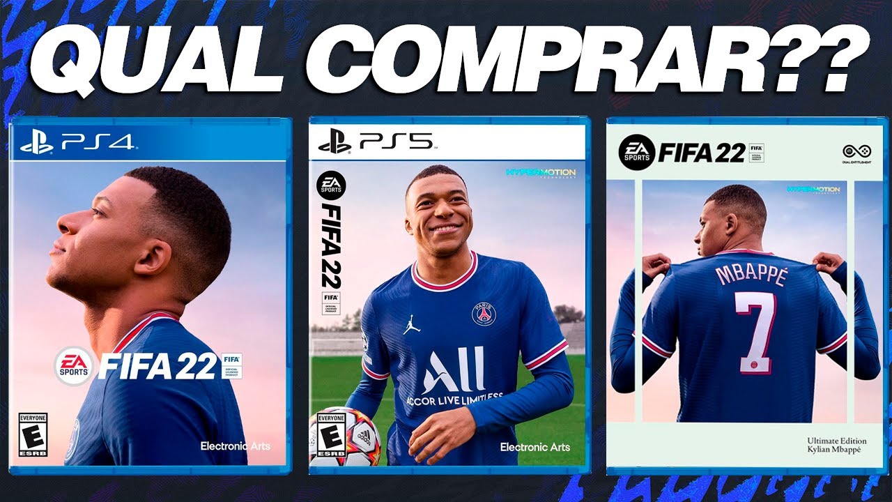 QUAL VERSÃO DO FIFA 22 COMPRAR ?, LINKER