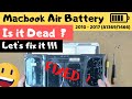 Replace Macbook Air Battery 2011