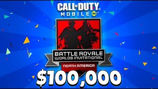 $100,000 CODM BATTLE ROYAL WORLDS TOURNEMENT! #ad