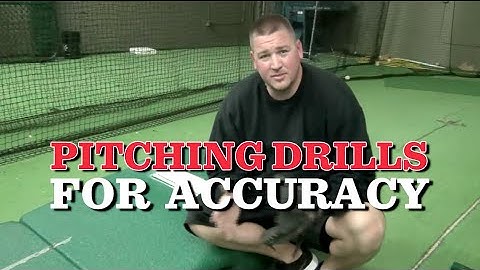 Pitching Drills for Accuracy - 4 tips for more Control
