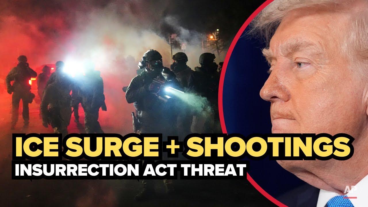 Minneapolis ICE surge: DHS details second shooting, Trump threatens Insurrection Act | Renee Good