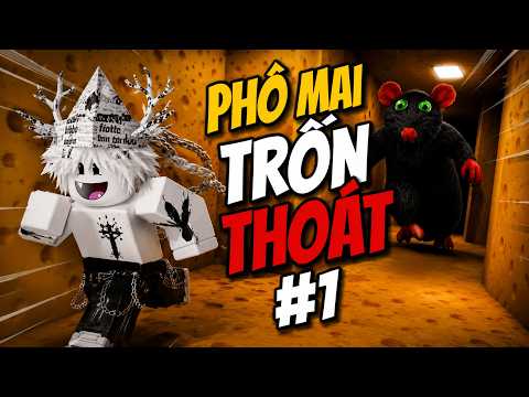 🐭 Phô Mai Trốn Thoát #1 | SỐNG SÓT TRONG CHEESE ESCAPE 😱