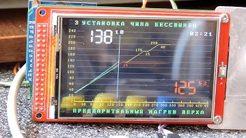 Паяльная станция на Arduino Мега 2560, Часть 4. Первый чип снят! И первый ком )))