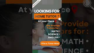 Find the Best Home Tutor with MyPrivateTutor