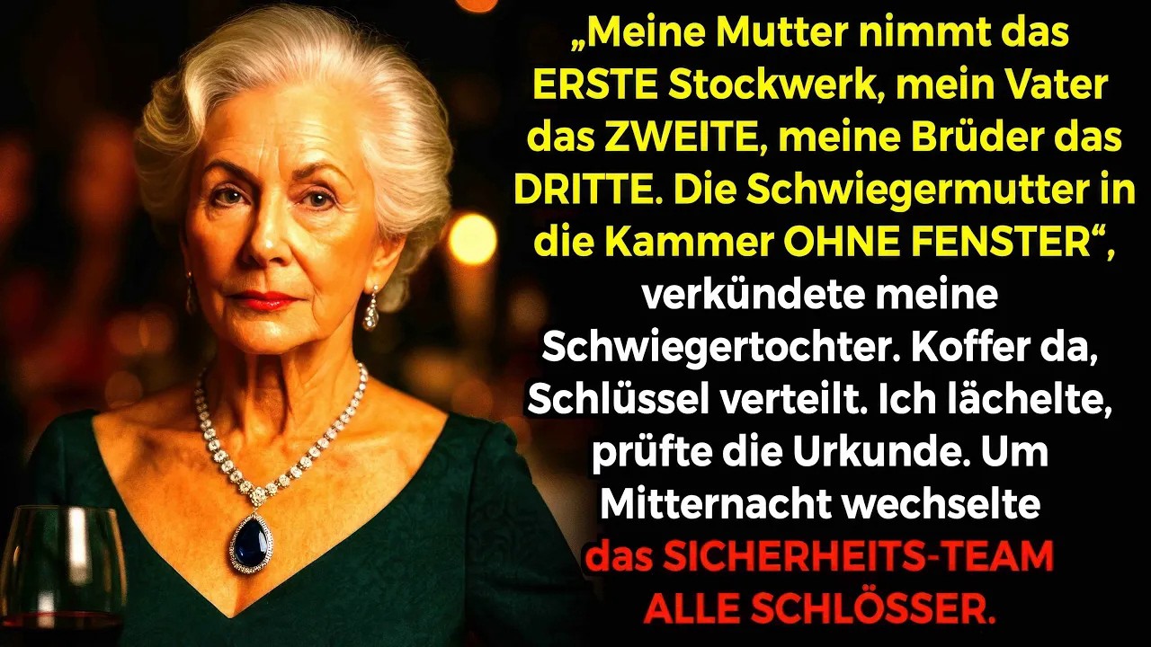 Beim abendessen teilte meine Schwiegertochter mein Haus mit Familie — mein Anwalt stoppte die Feier