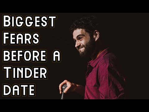Biggest Fears before a Tinder Date | Stand up Comedy Crowdwork | Tamas Vamos