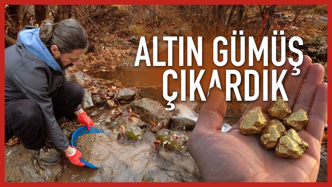 Gizemli Vadi'de Altın ve Gümüş Çıkardık