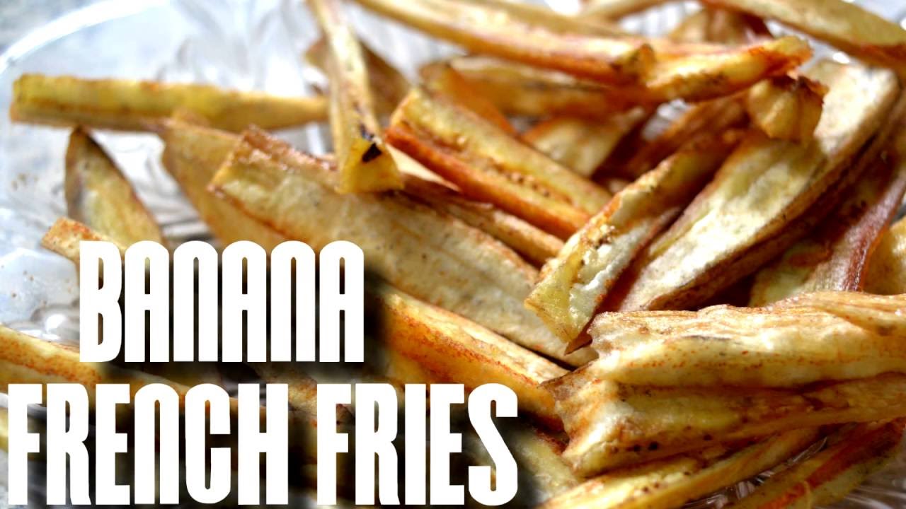 How To Make Banana French Fries YouTube