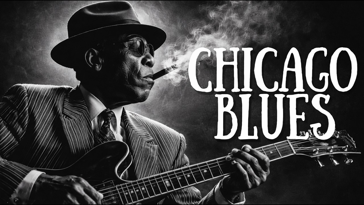 Midnight Chicago Blues & Smooth Jazz for Deep Relaxation | Blue Line Blues Radio