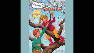 Calendar Mysteries #4: April Adventure Audiobook by Ron Roy