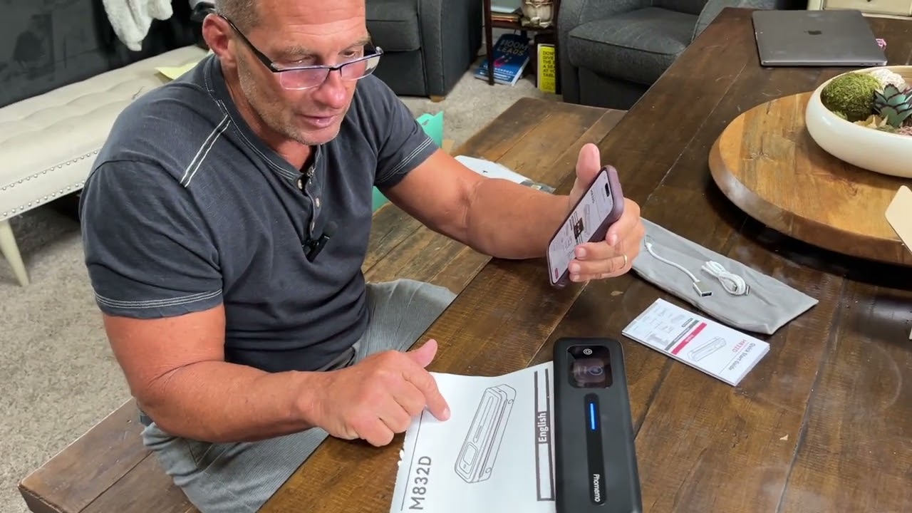 Phomemo Upgraded Portable Printer with Touchscreen REVIEW