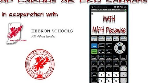 Graphing a Piecewise Function (TI 84 Plus CE)
