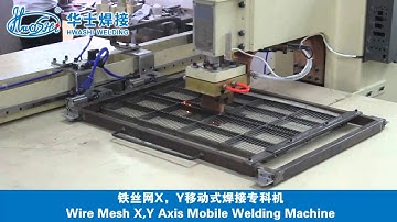 Hwashi New Wire Mesh X,Y Axis Mobile Welding Machine