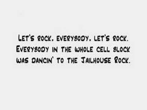 Elvis Presley - Jailhouse Rock (Lyrics)