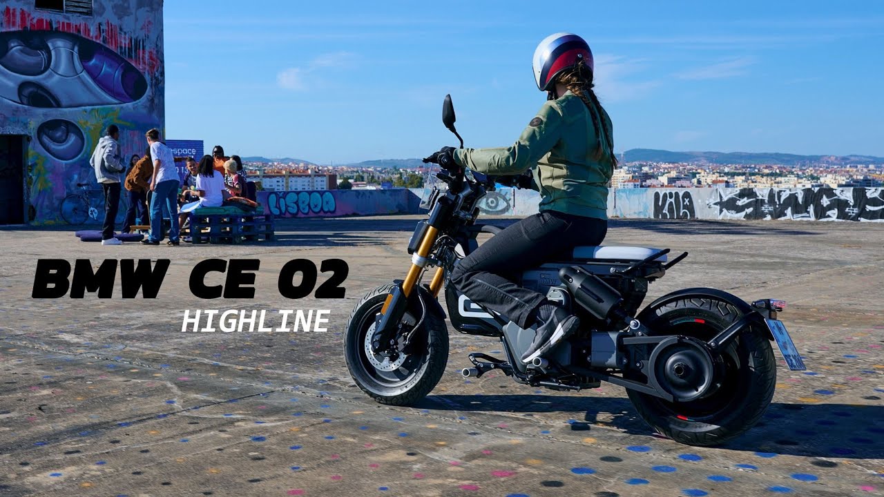 2024 BMW CE 02 Highline: A Revolutionary Electric Motorcycle with Next ...