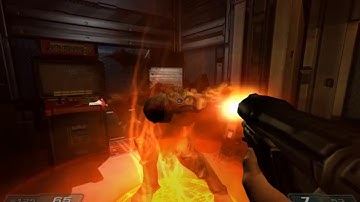 Playing DOOM 3 for the first time - Alpha Labs Sector 2 - HD (No commentary)