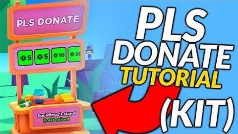 How to make pls donate in studio lite