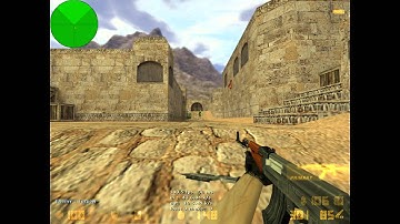 Counter Strike 1.6 AK-47 first shot accuracy tests