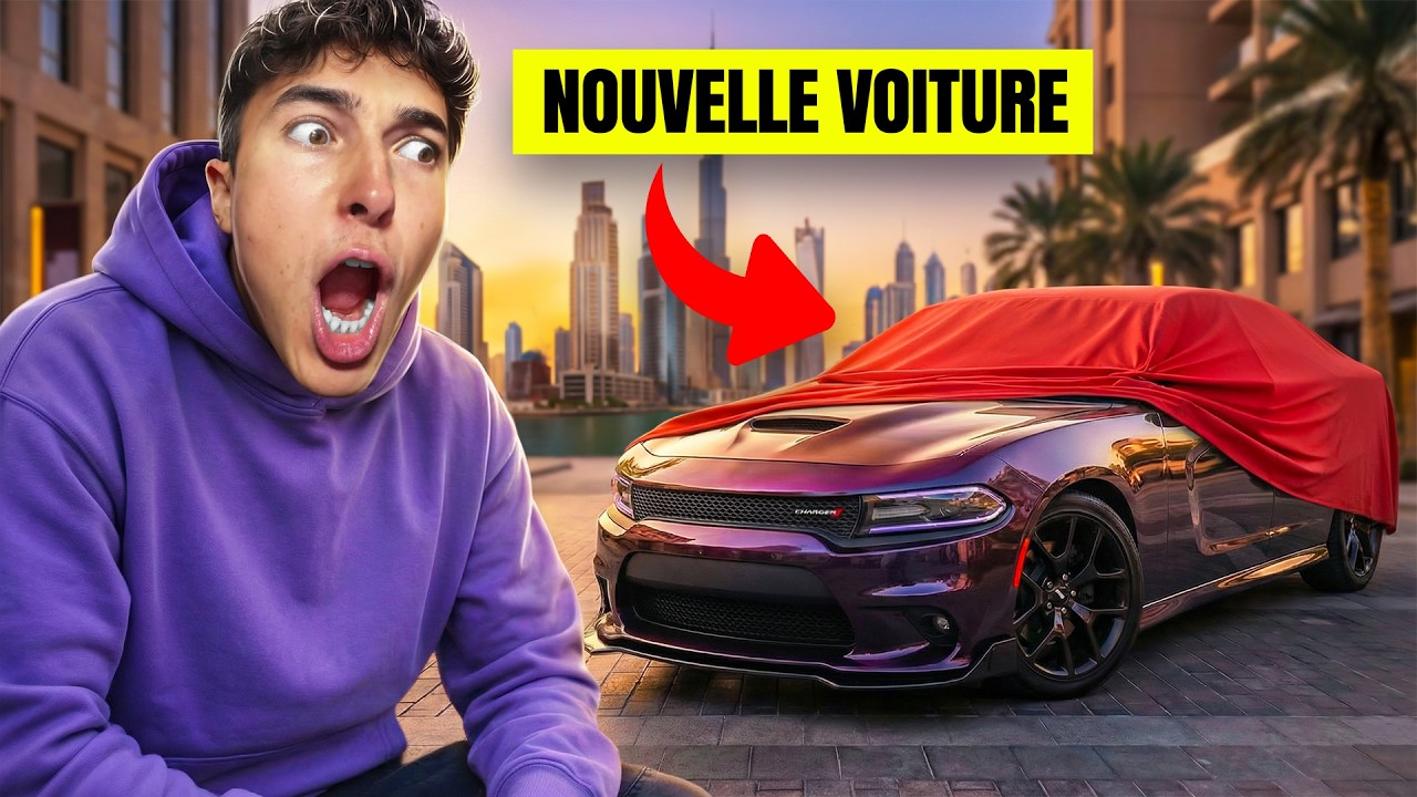 J'AI ACHETÉ MA VOITURE DE RÊVE A DUBAI !!!