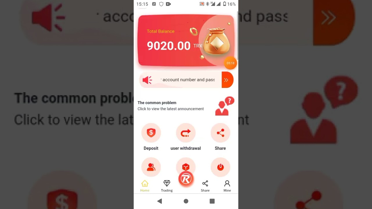 Daily withdrawal 8.2%-23% | Proof of large payment | Best Tron cloud mining platform