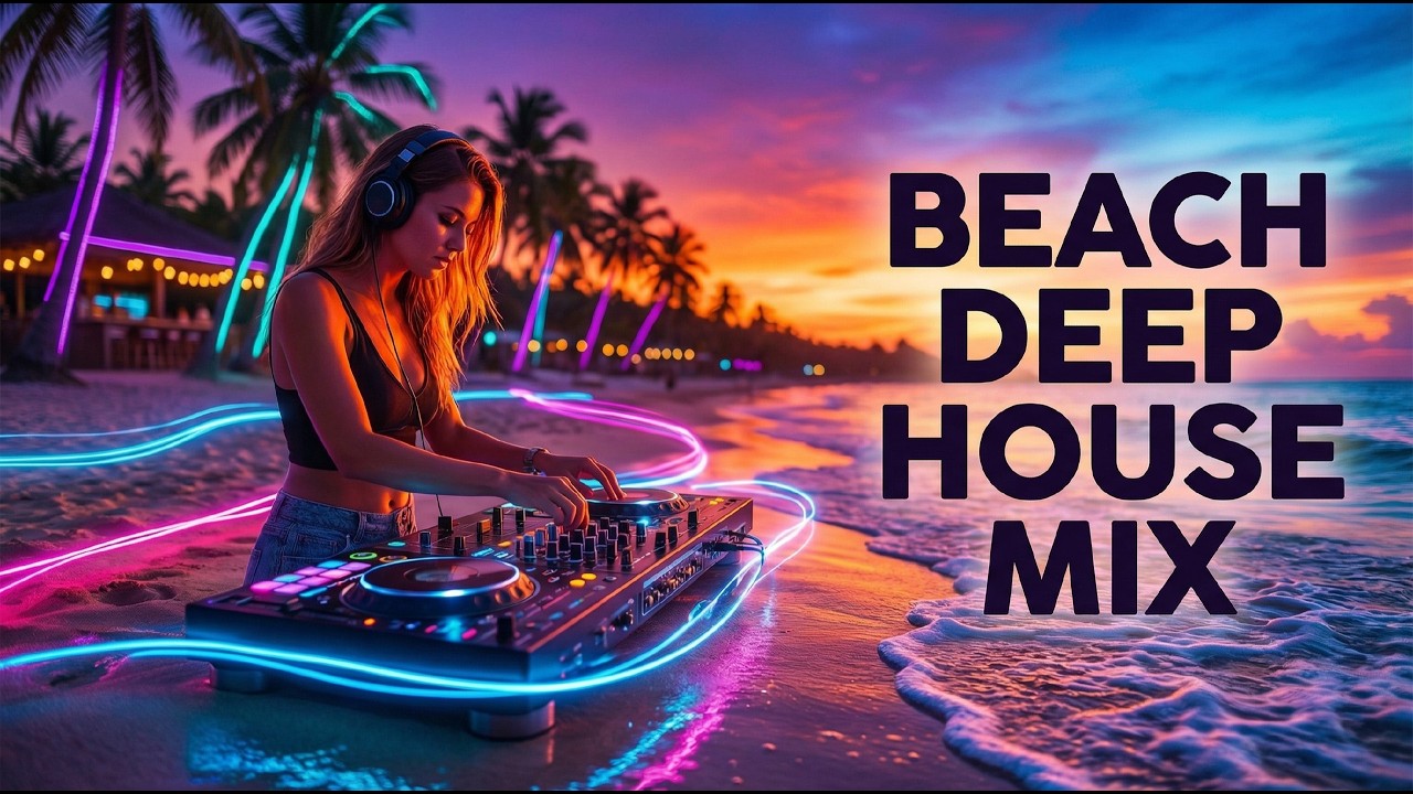 Deep House Beach Mix 2026 🌊 Расслабляющая лаунж-музыка на тропическом пляже 🎶