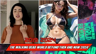 The Walking Dead World Beyond CAST ★ THEN AND NOW 2024 ★ BEFORE & AFTER !