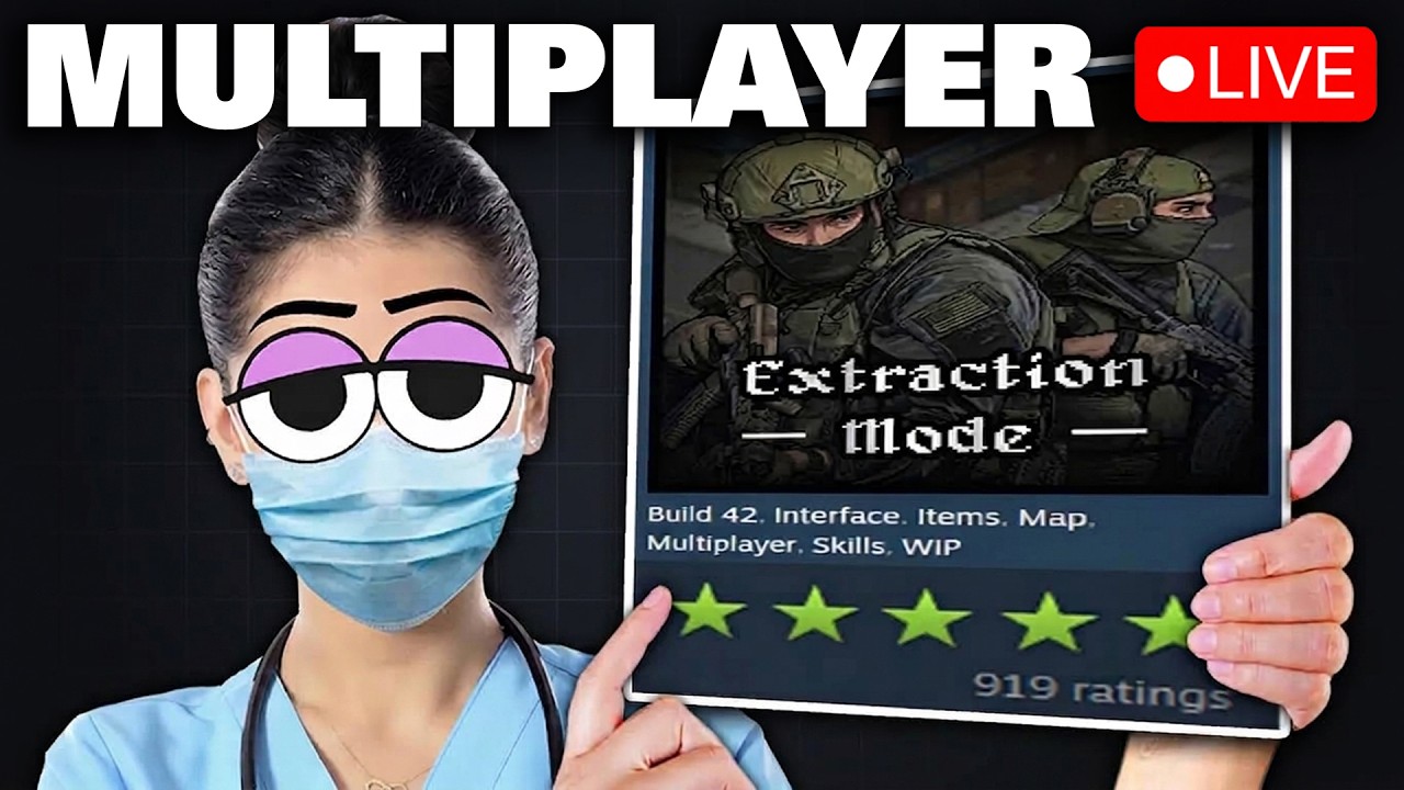 I Tried Multiplayer Project Zomboid Extraction Shooter Mode #LIVE