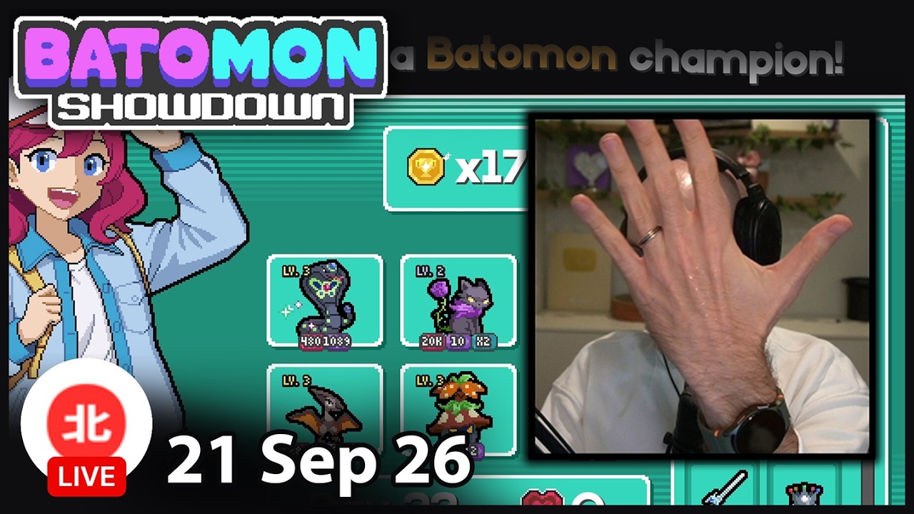 Batomon Showdown - 21 Sep 2026 - Unofficial Northernlion VOD