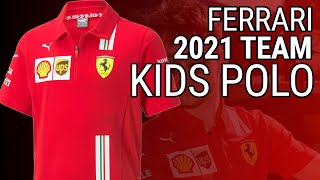 Puma Ferrari Kids Team Polo 2021 review - FansBRANDS.com Scuderia Ferrari Race Graphic Printed Motorsport Polo Shirt Men Puma Ferrari Race Tshirt Puma