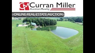 ONE OF A KIND 40 ACRE HORSE FARM W/HOME, LAKE & POOL - WADESVILLE, IN