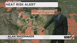 Heat and hail: New Mexico's wild weather week brings risks to residents