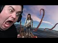ATTACKED BY GIANT SQUID!