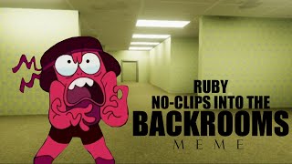 Rose Sends Ruby to the Backrooms [ MEME ]