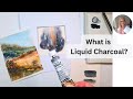 Schmincke Liquid Charcoal vs Regular Watercolour - What's the Difference?