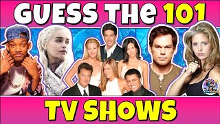 Celebrity Guess the "101 TV SHOWS" QUIZ! 📺| CHALLENGE/ TRIVIA Net Worth