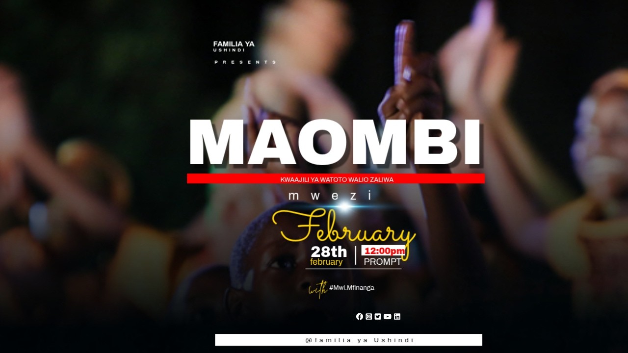 LIVE - MAOMBI MAALUMU  