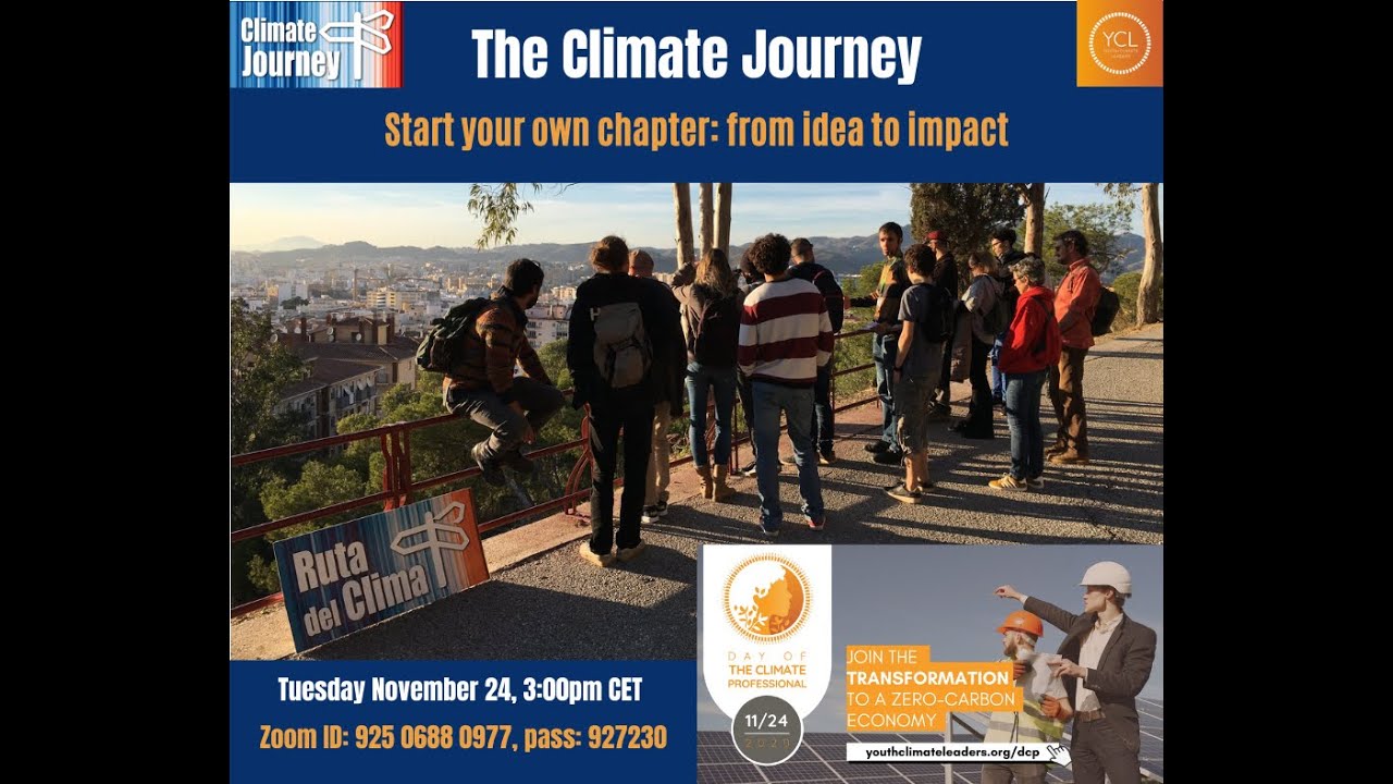 The Climate Journey: start a local chapter - Day of the Climate Professional 2020