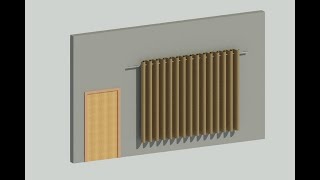 Revit Tutorials  How to Model Window Curtain in Revit   Step By Step #revit #tutorials