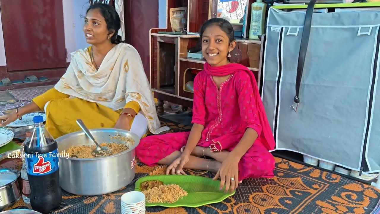 || సండే స్పెషల్ చికెన్ ధమ్ బిర్యానీ || మటన్ కర్రీ || బర్త్డే పార్టీ || ఫ్యామిలీ పార్టీ ||