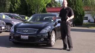 ... this is joe tunney from infiniti of kirkland spending a few
minutes going ov...