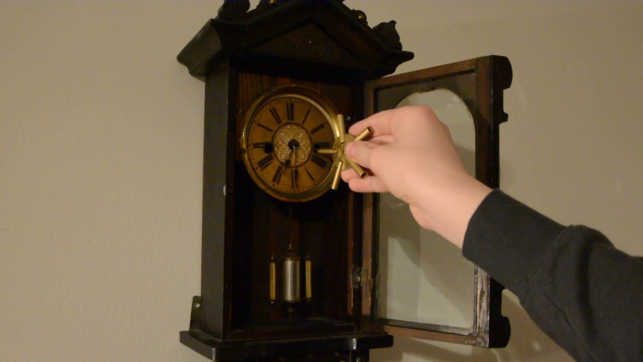 Winding the Unknown German Clock YouTube