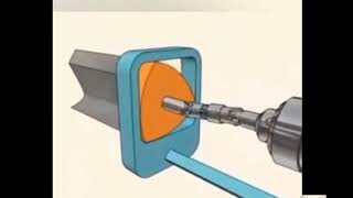 Comment percer un trou carré, comment faire un trou carré avec une perceuse screenshot 1