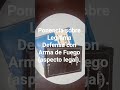 Viernes 26/9/25 expongo sobre Legítima Defensa con Armas de Fuego. Entrada libre y gratuita.