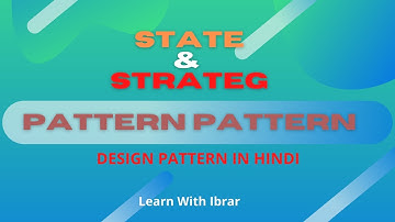 State Design Pattern and Strategy Design Pattern with Real example