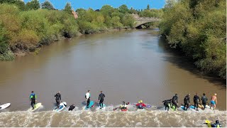 THIS IS WHY we couldn't take the narrowboat on the River Severn (feat. the Severn Bore)