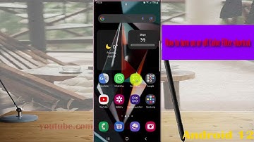 Samsung Galaxy S22 Ultra : How to turn on or off Color Filter shortcut