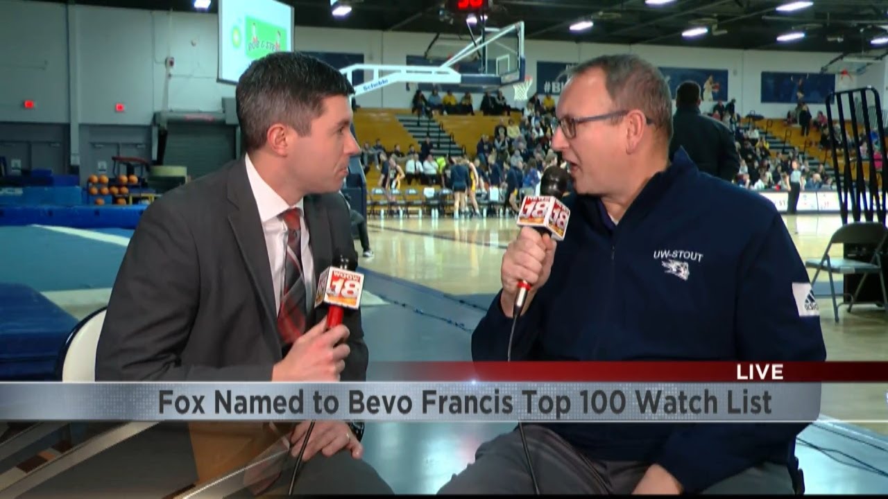 UW-Stout men's basketball coach Jim Lake joins News 18 to preview I 94 rivalry game