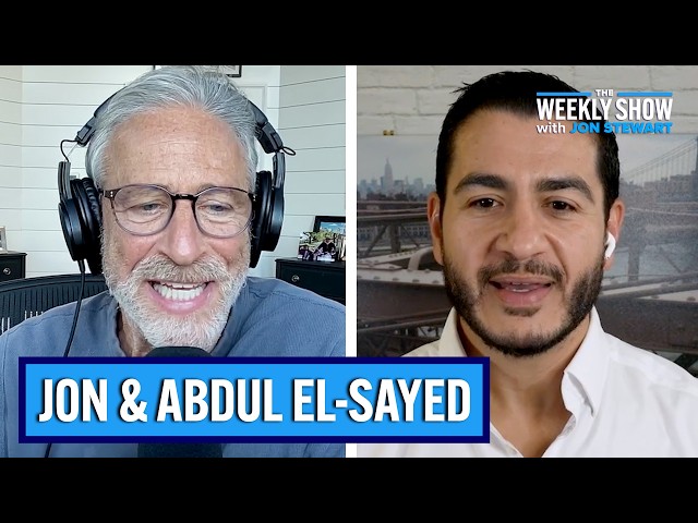 Abdul El-Sayed’s Progressive Policy Prescription | The Weekly Show with Jon Stewart