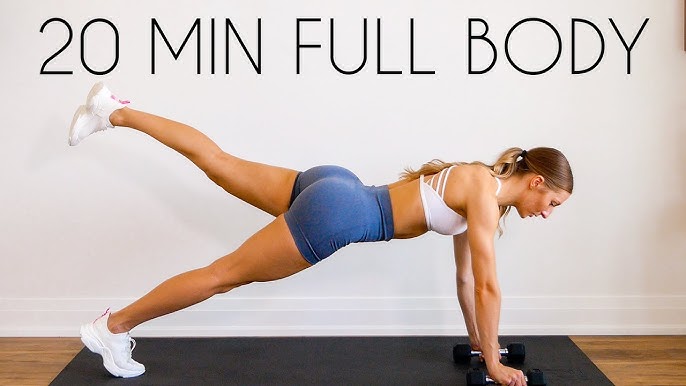 20 MIN FULL BODY WORKOUT  At Home & Equipment Free 